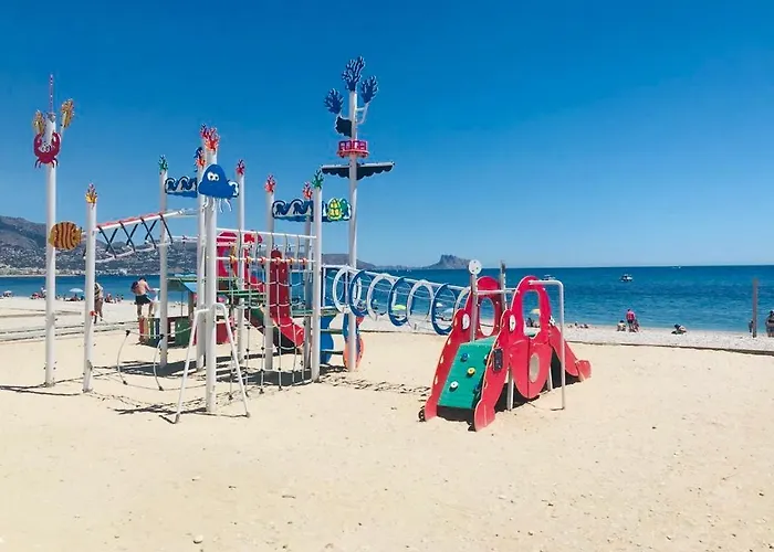 Apartment Beach El Albir アルビール
